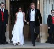 Brides Second Dress for Reception Beautiful Meghan Markle Second Dress Revealed for evening Reception at