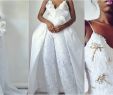 Brides Second Dress for Reception Fresh Bridal Jumpsuits that Will Make You Want to Ditch A Wedding
