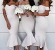 Bridesmaid Dresses Made In Usa Beautiful F the Shoulder High Low Bridesmaid Dresses 2019 New Sleeveless Ruffles Simple Wedding Dress Party Gowns Custom Made