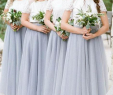 Bridesmaid Short Dresses Beautiful Short Sleeves Lace and Tulle Grey Bridesmaid Dress From