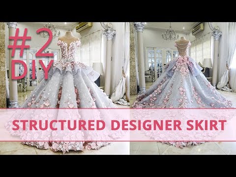 Build A Wedding Dress Luxury Videos Matching How to Make Panel Gown Dress Ball Gown