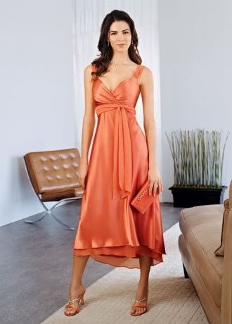 Burnt orange Wedding Dresses Awesome Like the Color and the Dress