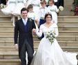 Calvin Klein Bridal Awesome Princess Eugenie Shows Off Scoliosis Scars at Her Wedding