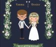 Cartoon Wedding Dresses Elegant 10 Super Adorable Cartoon Wedding Invitations for the Fun