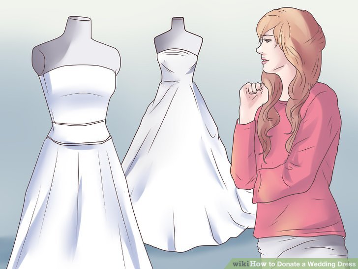 Cartoon Wedding Dresses Unique How to Donate A Wedding Dress 13 Steps with
