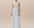 Casual Bridal Gown Lovely Moonlight Tango Crepe Back Satin Mermaid Bridal Gown Style
