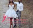 Casual Ivory Wedding Dress Best Of 2019 Sweetheart Short Casual Beach Lace Wedding Dress New A Line Bridal Gowns Custom Size Handmade Appliques Best Selling Fashion Romantic