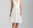 Casual Lace Wedding Dresses Unique Aidan Mattox Lace Halter Dress In White Works as A Casual