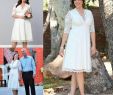 Casual Plus Size Wedding Dresses Lovely Cheap Plus Size Lace Wedding Dresses with Half Sleeves V Neck A Line Custom Made Bridal Gowns Knee Length Short Wedding Dresses