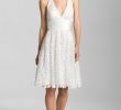Casual White Wedding Dress Beautiful Aidan Mattox Lace Halter Dress In White Works as A Casual