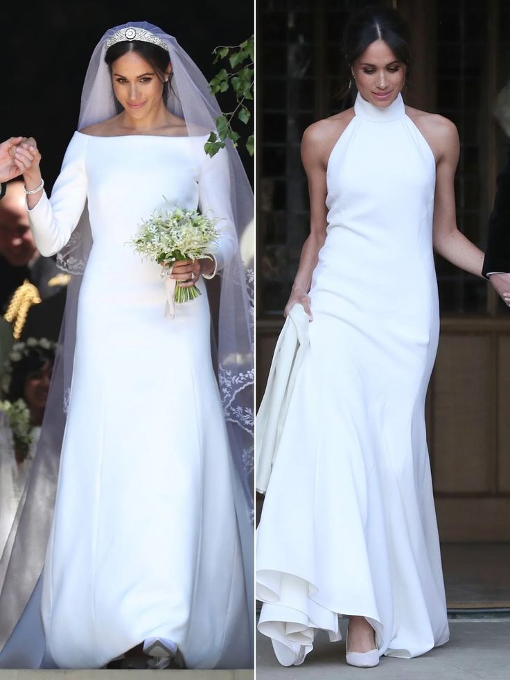 Celebrity Wedding Dresses Elegant Megan Markle Wedding Dresses