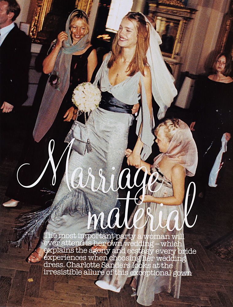 Charlotte Wedding Dresses Best Of Natalia Vodianova In Custom tom ford for Gucci Wedding Dress
