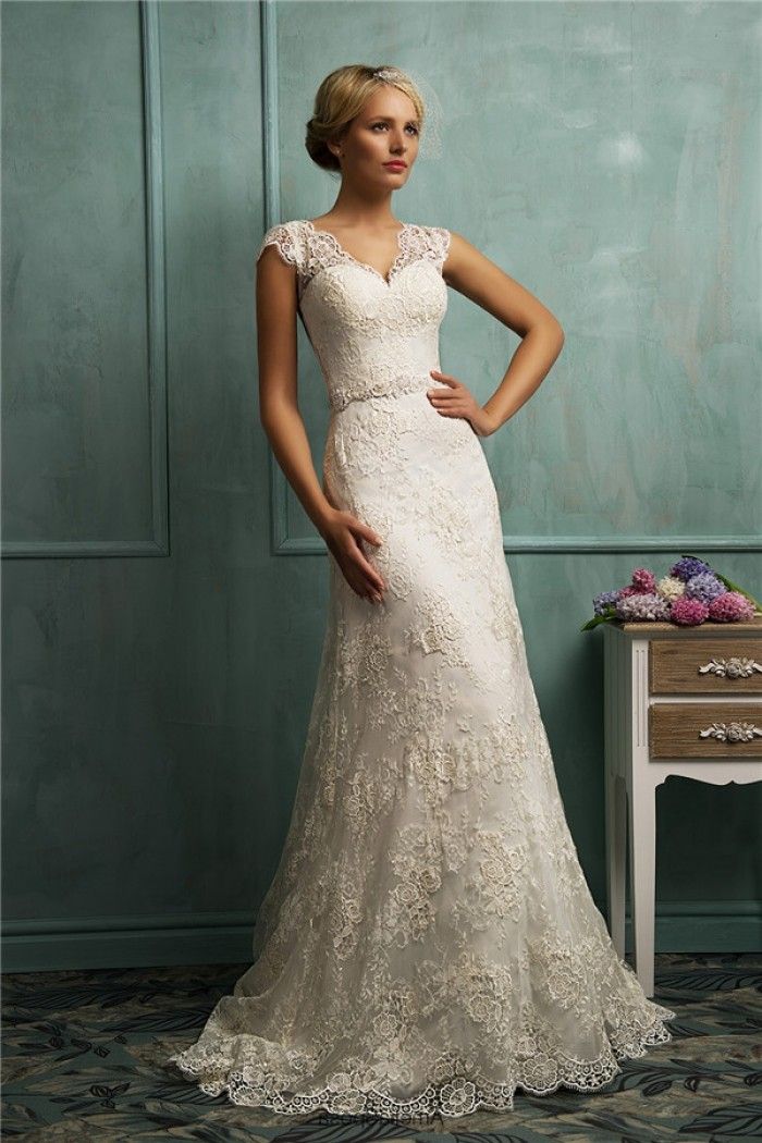 Charmeuse Wedding Dresses Beautiful Lace Wedding Gowns with Sleeves Best Vintage Lace Wedding