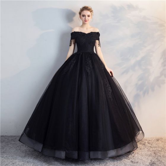 Cheap Black Wedding Dresses Inspirational Affordable Black Puffy Quincea±era Prom Dresses 2018 Ball