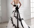 Cheap Black Wedding Dresses New Mermaid Strapless Chapel Train Black White Wedding Dresses