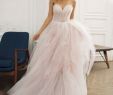 Cheap Blush Wedding Dresses Fresh A Line Princess Swetheart Neck Sleeveless Pink Sweep Train