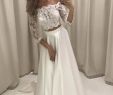 Cheap Ivory Wedding Dresses Beautiful Cheap Long Sleeves Y Two Pieces Wedding Dresses Line