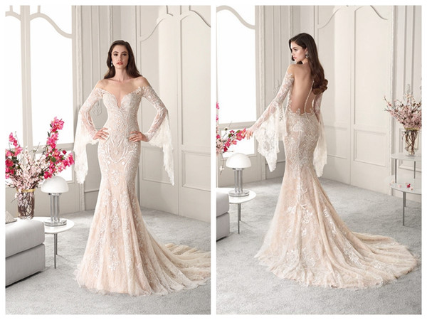 Cheap Ivory Wedding Dresses Fresh 2019 Wedding Dresses Robe De Mariée Demetrios 823 Ivory Lace