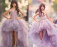 Cheap Lilac Dresses Fresh 2018 Cheap Girls Pageant Dresses Princess Tulle High Low