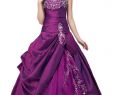 Cheap Lilac Dresses Fresh Sweetheart Purple Cheap Prom Dresses Ball Gown Taffeta organza Prom Dresses Long Lace Up Embroidered Girl S Pageant Dress Feather Prom Dresses Glam