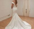 Cheap Off White Wedding Dresses Best Of Cheap F Shoulder Satin Bridal Dress Backless Mermaid Long