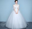 Cheap Off White Wedding Dresses Elegant Buy Long Lace Wedding Dresses A Line O Neck F White Cheap