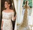 Cheap Plus Size Lace Wedding Dresses New Full Lace Wedding Dresses Half Sleeve F Shoulder Champagne Lining 2018 Custom Made Garden Outdoor Plus Size Wedding Bridal Gowns Cheap