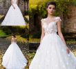 Cheap Pretty Wedding Dresses Luxury Discount Stunning White Ball Gown Wedding Dresses Sheer Neck button Back Court Train with Handmade butterfly Bridal Gowns Vestido De Novia Bridal