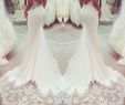 Cheap Summer Wedding Dresses Fresh Rose Moda Low Open Back Fitted Wedding Dress with Lace Scalloped Train Thin Straps Crystal Beaded Summer Bridal Dress