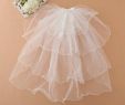 Cheap Wedding Accessories Best Of Cheap Layered White Pageant Veil for Girls 2018 Flower Girl Veils for Weddings Cute Beaded Princess In Stock Veil with Bow Cheap Wedding Veil First