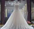 Cheap Wedding Dresses Online Usa New Beaded Scoop Neck Tulle Ball Gown Wedding Dress with Short Sleeves 2019 Court Train Wedding Gowns High Quality Personalized Bridal Gowns