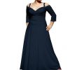 Cheap Wedding Dresses Plus Size for Under 100 Beautiful Navy Blue Cheap Plus Size Cocktail Dresses Under 100$ 1x 2x