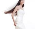 Cheap White Bridesmaid Dresses Unique Portrait Od A Bride with Long Dark Hair In Wedding Dress