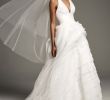 Chiffon A Line Wedding Dresses Luxury White by Vera Wang Wedding Dresses & Gowns