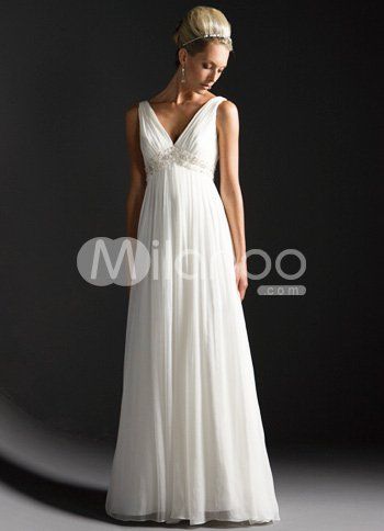 designer wedding dress according to summer wedding dresses white empire waist v neck beaded chiffon