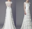 Chiffon Wedding Dresses with Sleeves Luxury Wedding Gown Sleeve Fresh Wedding Dresses with Sleeves Fresh