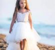Children Dresses for Wedding Best Of High Low Flower Girl Dresses for Weddings Sheer Jewel Neck Appliques Sash Beads Hi Lo Girls Pageant Dress Child Birthday Party Gowns 2019 Little Girls