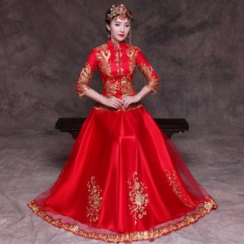 China Wedding Dresses Best Of Bride Chinese Wedding Thin Skirt Set