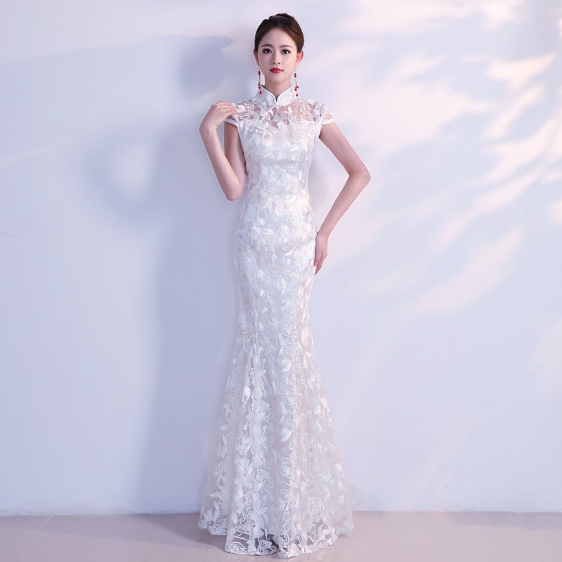 China Wedding Dresses Best Of Vietnam Traditional Aodai Cheongsam Stretch Dress Embroidery