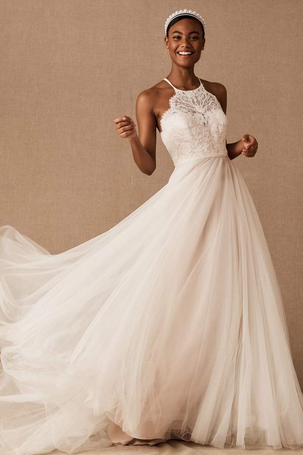 BHLDN Wtoo By Watters Wtoo by Watters Claremore Gown