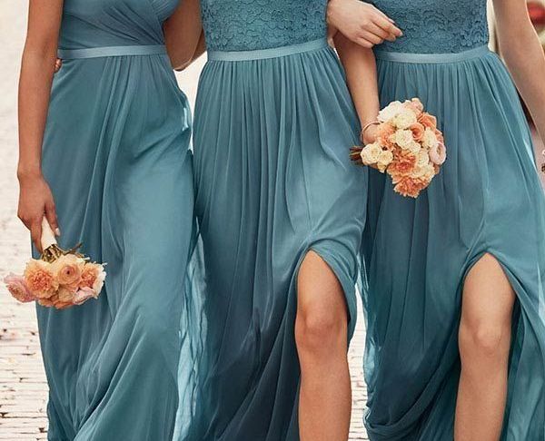 Chocolate Bridemaids Dresses Best Of A touch Of Lace Gives Bridesmaid Dresses Gorgeous Texture