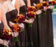 Chocolate Wedding Dresses New Brown Bridesmaid Bouquets Perfect for An Autumn Wedding