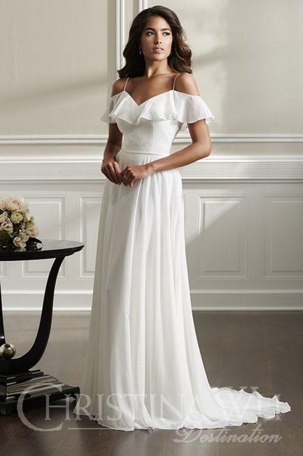Christina Woo Wedding Dresses Inspirational Christina Wu Ruffle top Wedding Dress