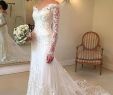 Church Wedding Dresses Awesome Long Sleeves Lace Mermaid Wedding Dresses 2017 south Africa Sheer Applique Church Bridal Gowns F Shoulder Court Train Wedding Gowns