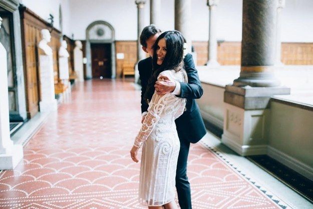 City Hall Wedding Dresses Awesome 29 City Hall Weddings that Prove Less is More