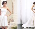 Civil Wedding Dress Beautiful Elegant Wedding Gown Inspirations for the Minimalist Bride