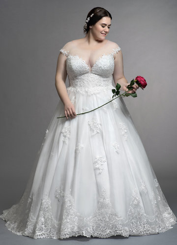 Clasic Wedding Gowns Luxury White Wedding Dresses