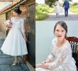 Classic Lace Wedding Dresses Fresh Vintage 2017 Plus Size Country Wedding Dresses Boat Neck Half Sleeves Zipper A Line Tea Length Vintage Lace Bridal Gowns with Back Bow
