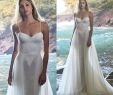 Clearance Bridal Gowns Lovely Discount 2019 Elbeth Gillis Wedding Dresses Spaghetti Straps Simple Beach Wedding Dress with Overskirt Cheap Bridal Gowns Bride Wedding Dresses Cheap