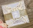 Clearance Wedding Invitations Inspirational Luxury Wedding Invites 2019 Laser Cut Wedding Party Invites with Glitter Belly Band and Tags Free Printing Free Shipped by Dhl Cheap Beach Wedding
